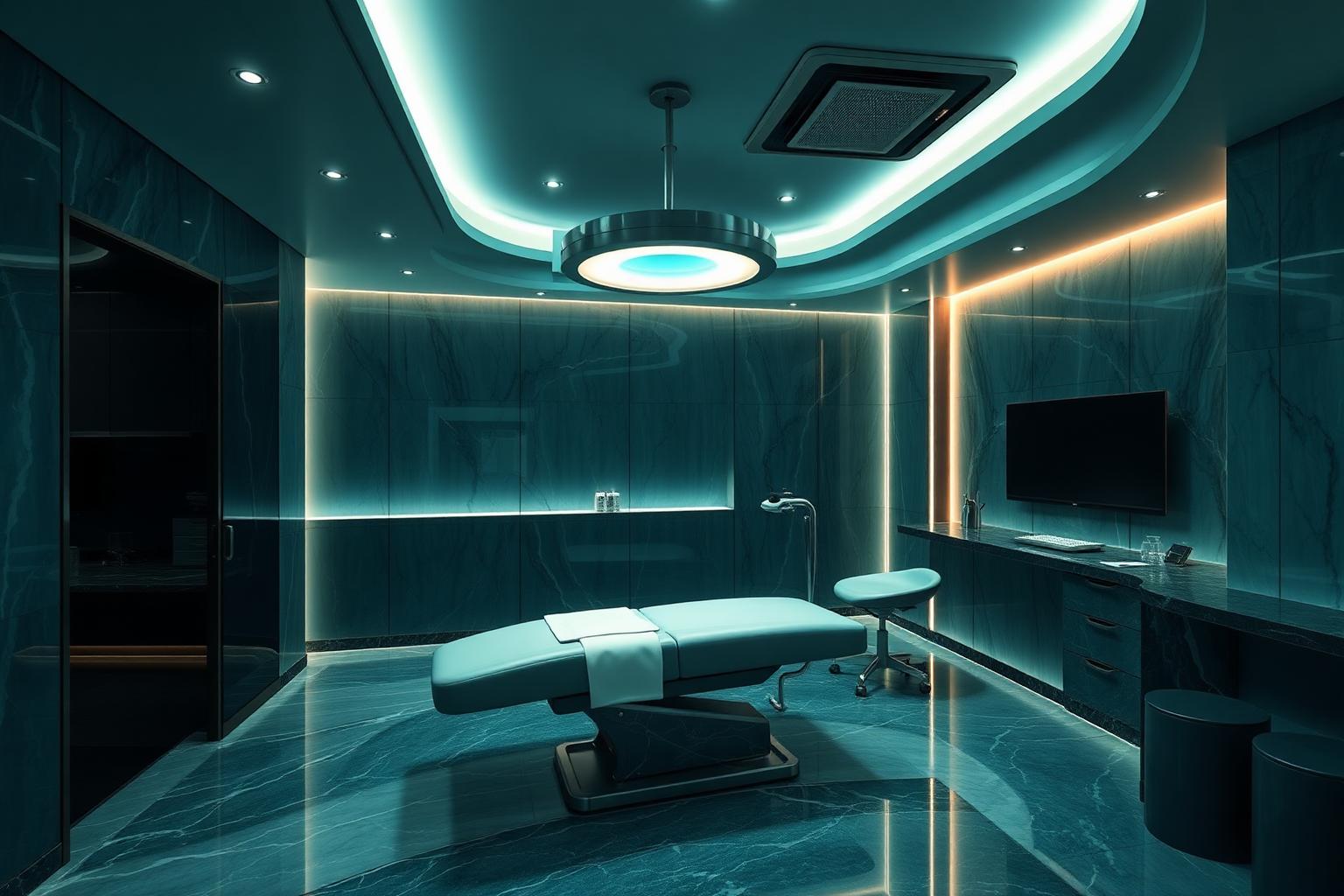 Interior da clínica EF Harmony